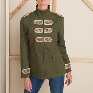 ❤️CHICOS NEW Military Jacket Size 20 ❤️